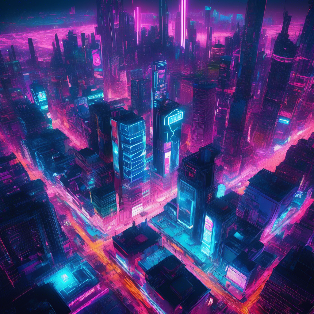 cityscape bird's-eye view